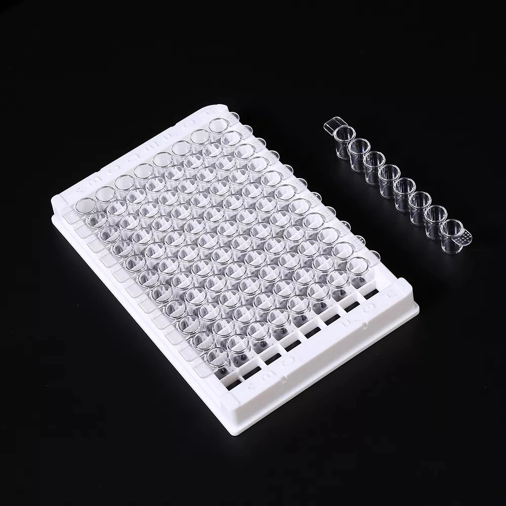 Laboratory Consumable No Skirt 0.2ml PP 96 Well PCR Plates